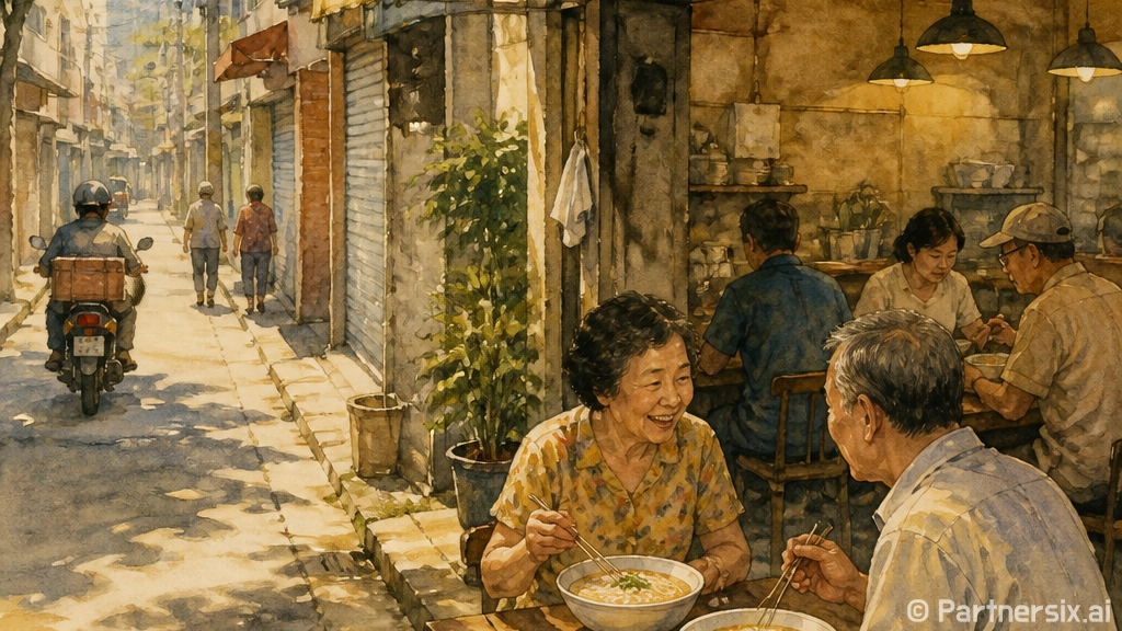 동네의 명장들 콩국수, 조용한 골목에서 직접 먹어본 여름 한 그릇