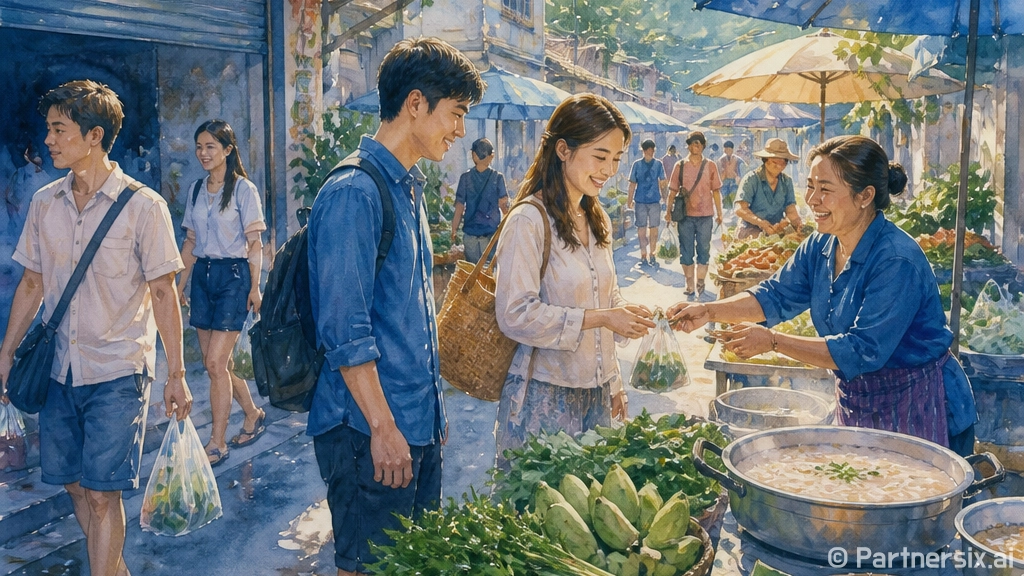 치앙마이 골목을 천천히 걸어봤더니 유명한 것보다 오래 남은 장면들