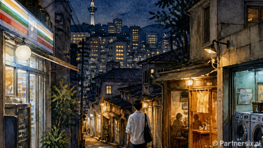 서울숙소를 일부러 …