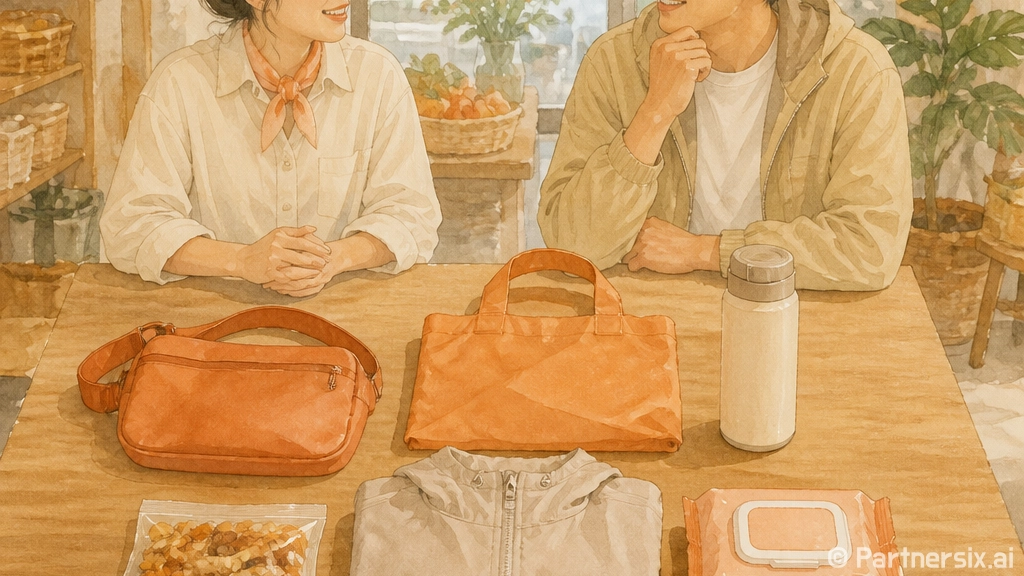 사람 적은 동네만 골라 다니며 다시 고친 여행 준비물 리스트