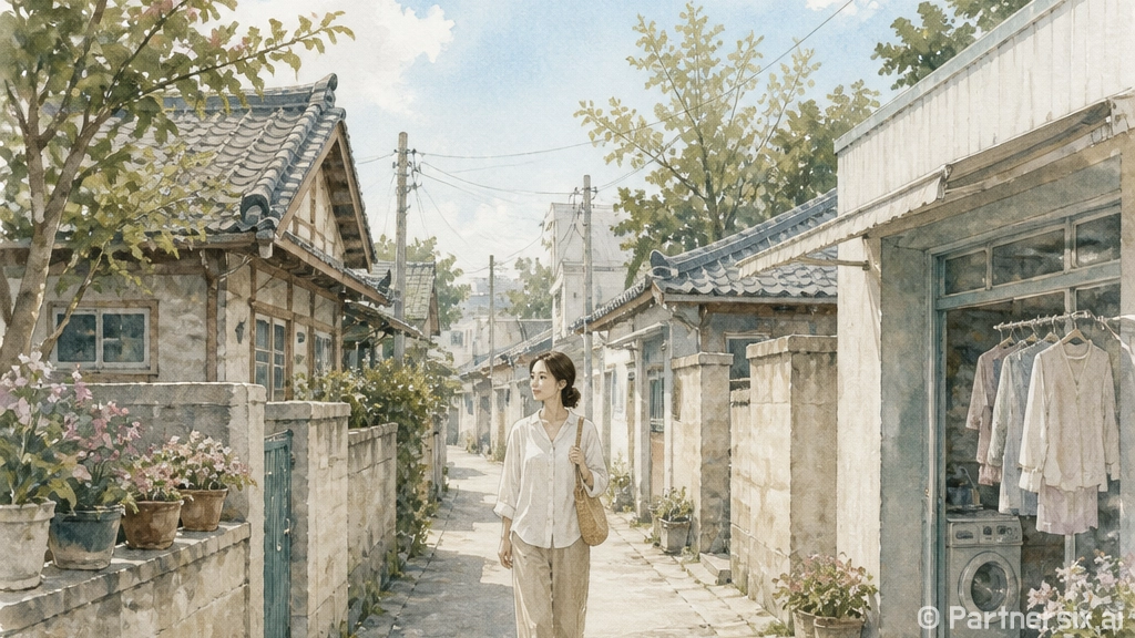 영화 한 편처럼 조용히 걸었던 가족여행, 사람 적은 동네에서 보낸 하루