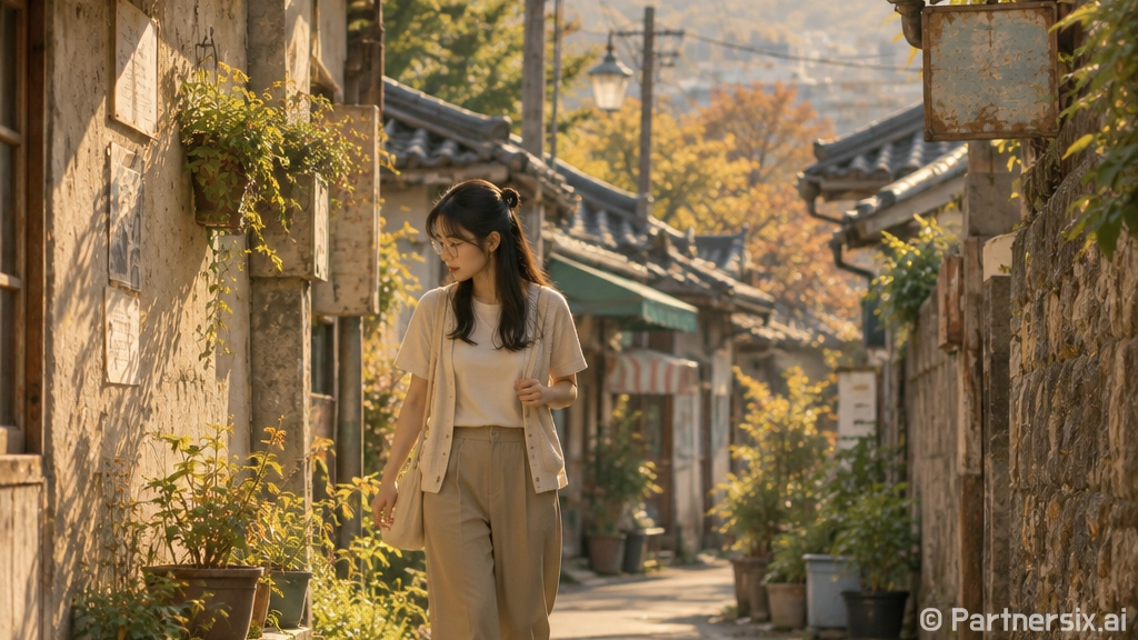 1월여행지추천, 조용한 동네만 골라 걸어봤더니 남은 장면들