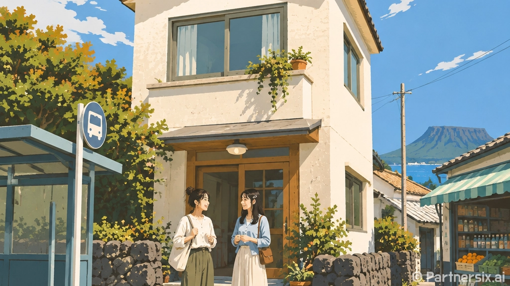 제주도호텔, 바다뷰보다 동네 골목 가까운 곳에 묵어봤더니