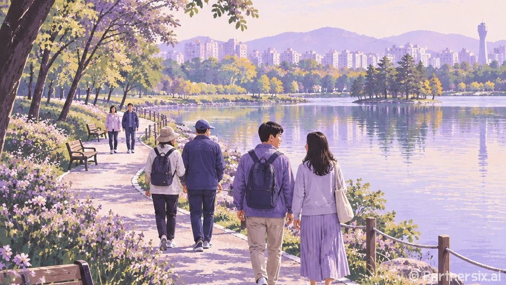 일산호수공원 드론쇼 보러 갔다가, 북적임보다 오래 남은 산책길 이야기
