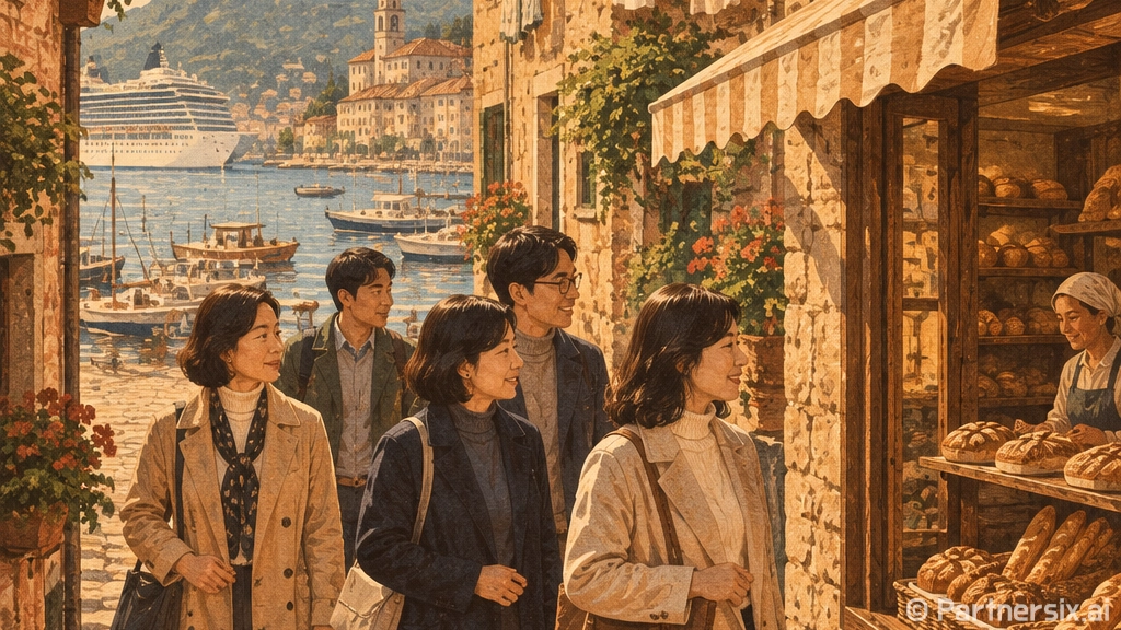 유럽크루즈여행, 배에서 내려 골목으로 숨어봤더니 보였던 것들