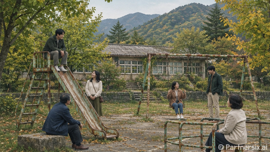 폐교펜션에서 하룻밤…