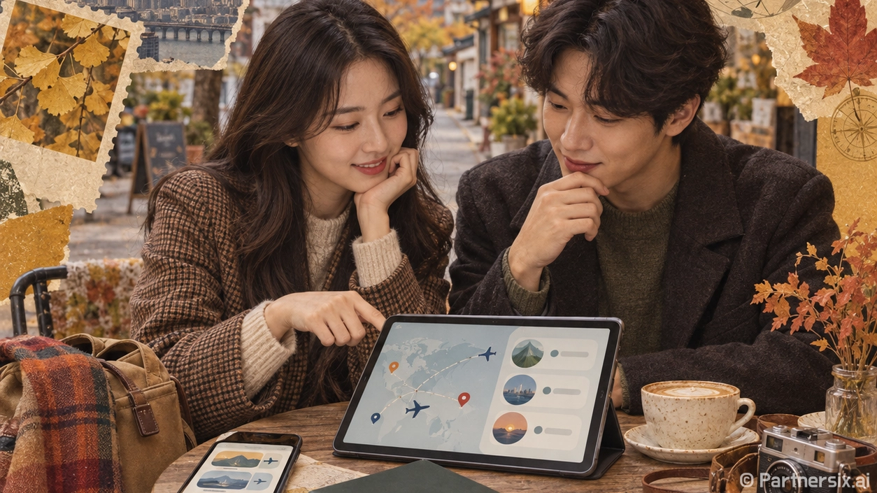 항공권예매를 느긋하게 해봤더니, 동네 골목이 먼저 보였다