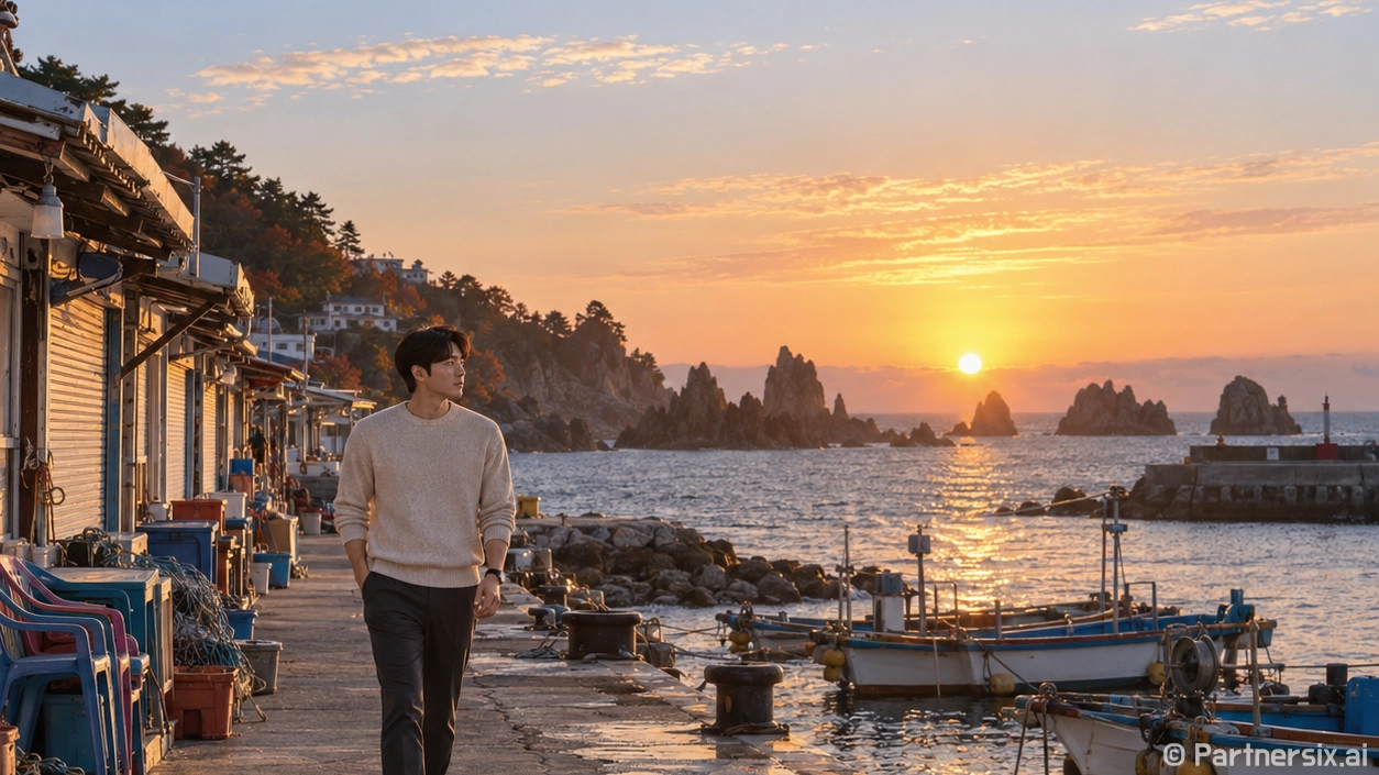 동해 해돋이 명소, 유명한 곳 옆 골목으로 걸어가 봤더니