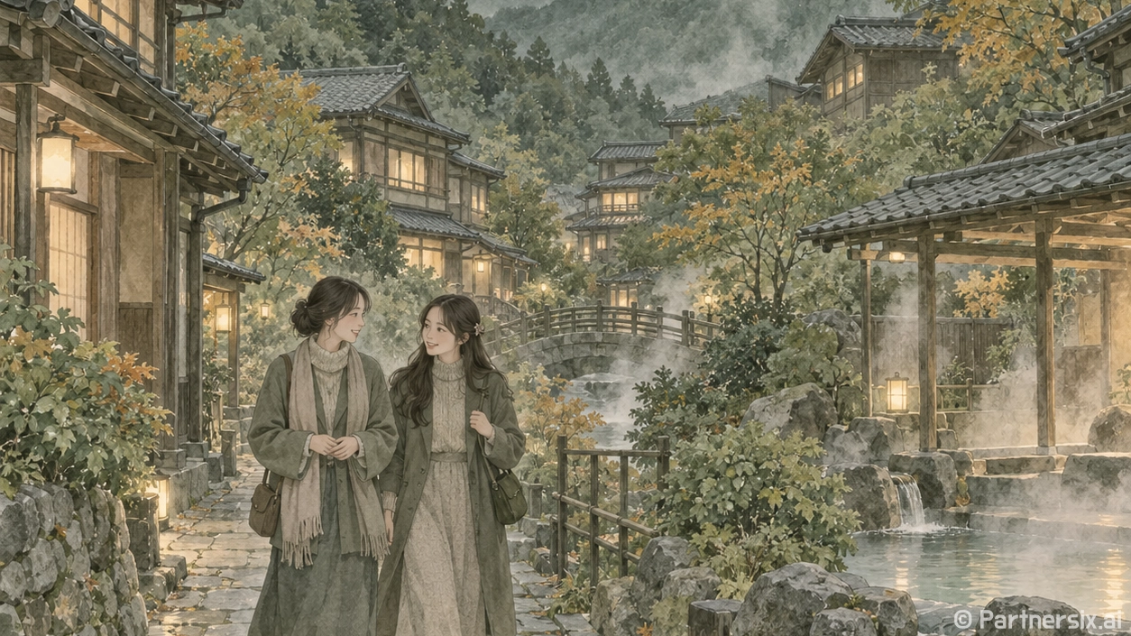 일본 온천 여행 추천, 유명한 곳보다 조용한 동네를 걸어봤더니