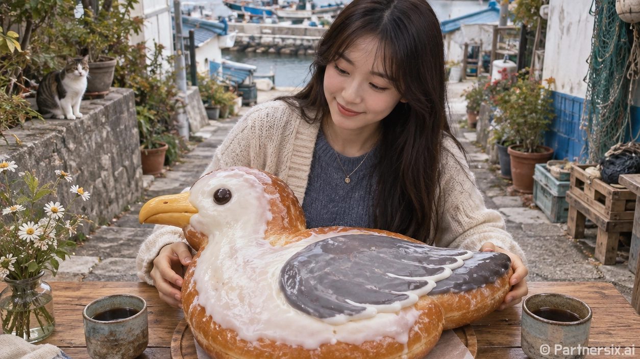 묵호에서 대왕갈매기도넛을 직접 먹어봤더니, 바다보다 먼저 웃음이 나왔다