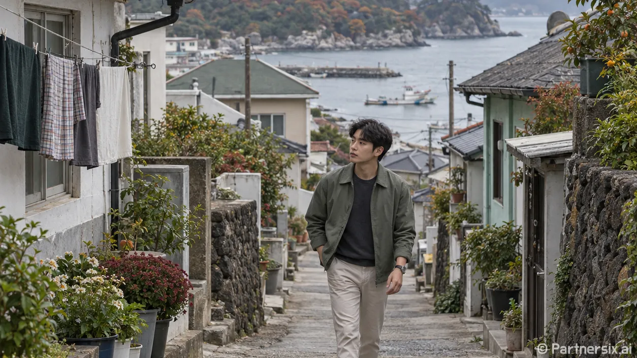 섬 여행이라며 시도 골목을 걸었더니