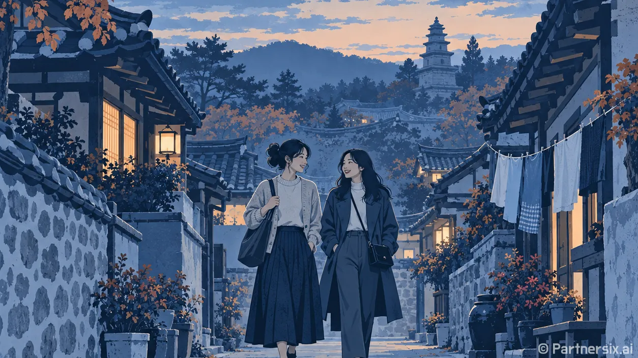 경주 여행 코스 3박 4일 골목을 따라 걸어봤다