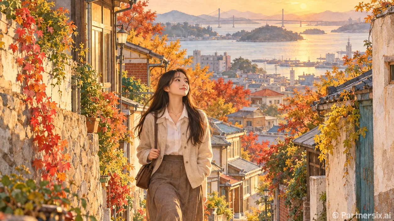 국내 커플 여행지 추천을 묻길래 목포 골목을 걸었다