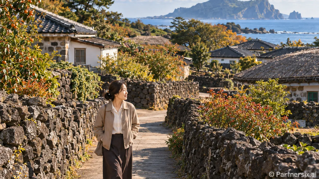 제주 1월 여행지로 동쪽 마을을 천천히 걸어봤더니