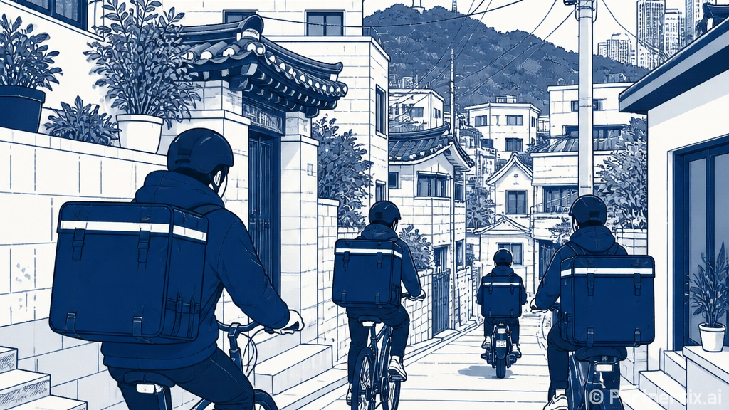 쿠팡라이더 시작하는…