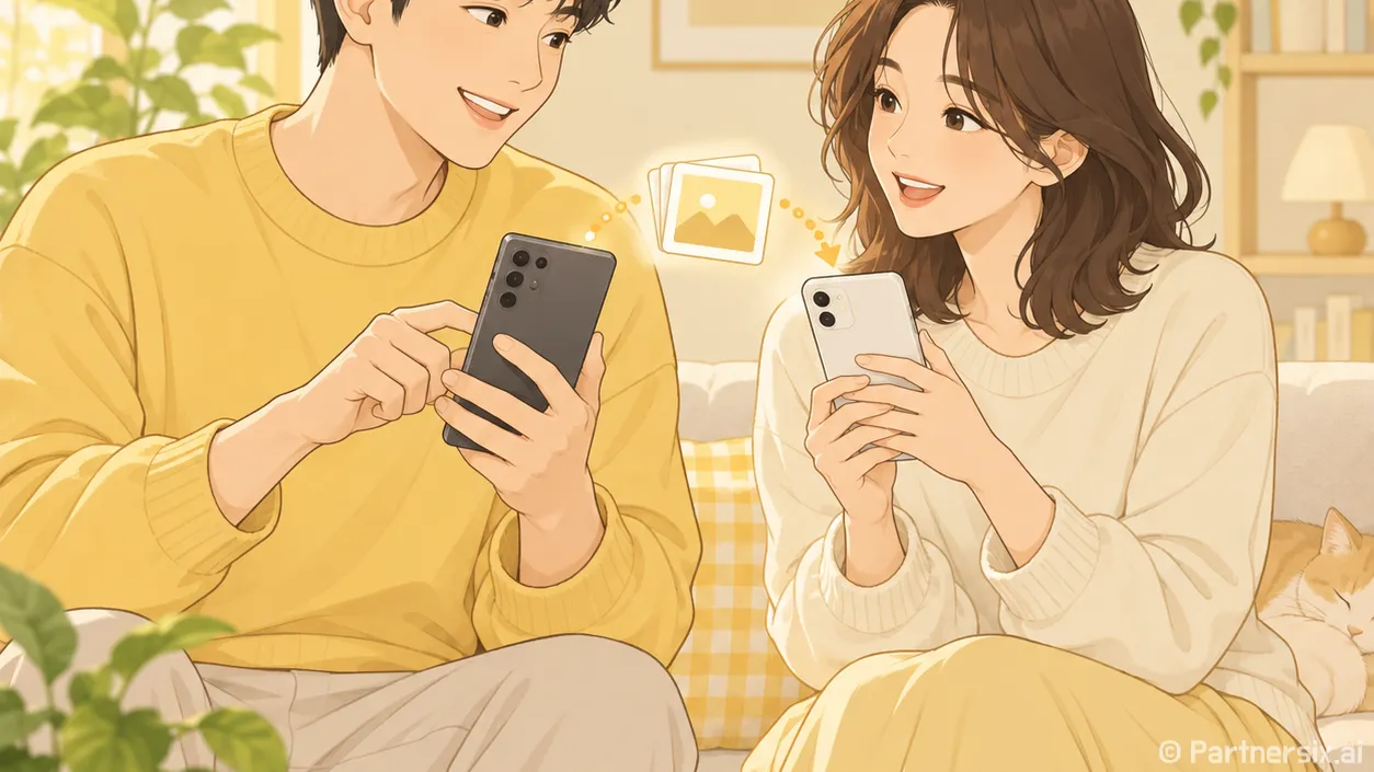 에어드랍 갤럭시에서 아이폰과 파일 주고받는 방법