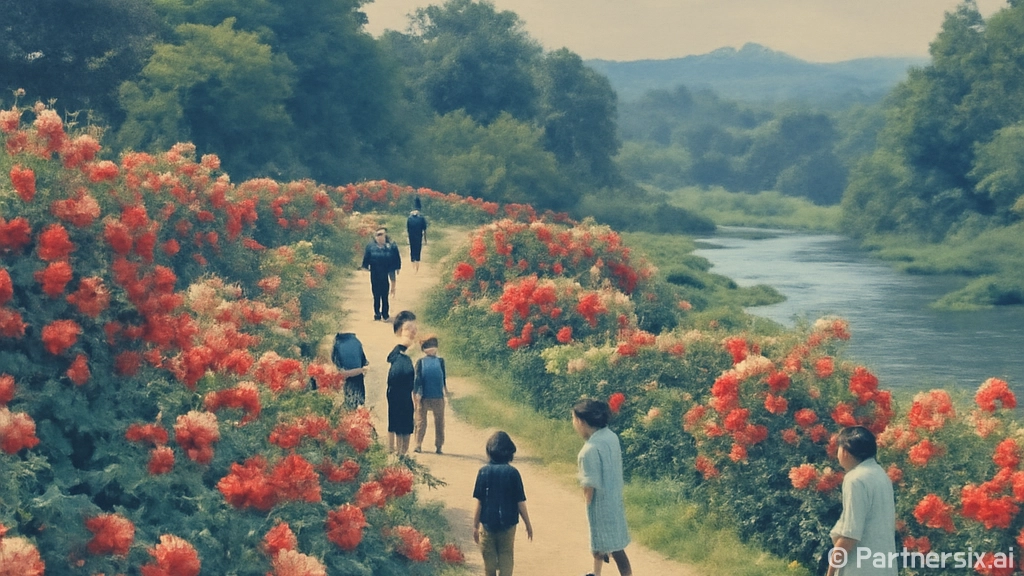 대구 장미 명소 생각을 담는 정원 산책길