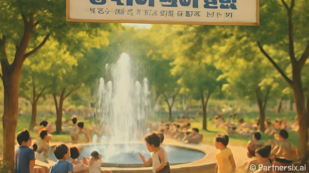 본리어린이공원, 분수와 나무그늘 산책 명소
