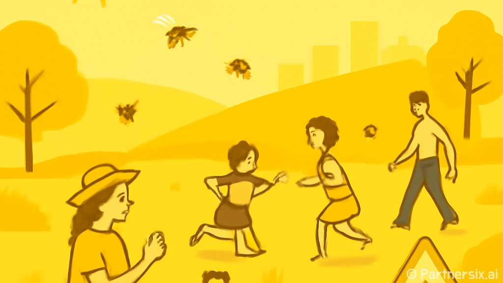 8-9월 벌 쏘임 급증, 안전 수칙 필수