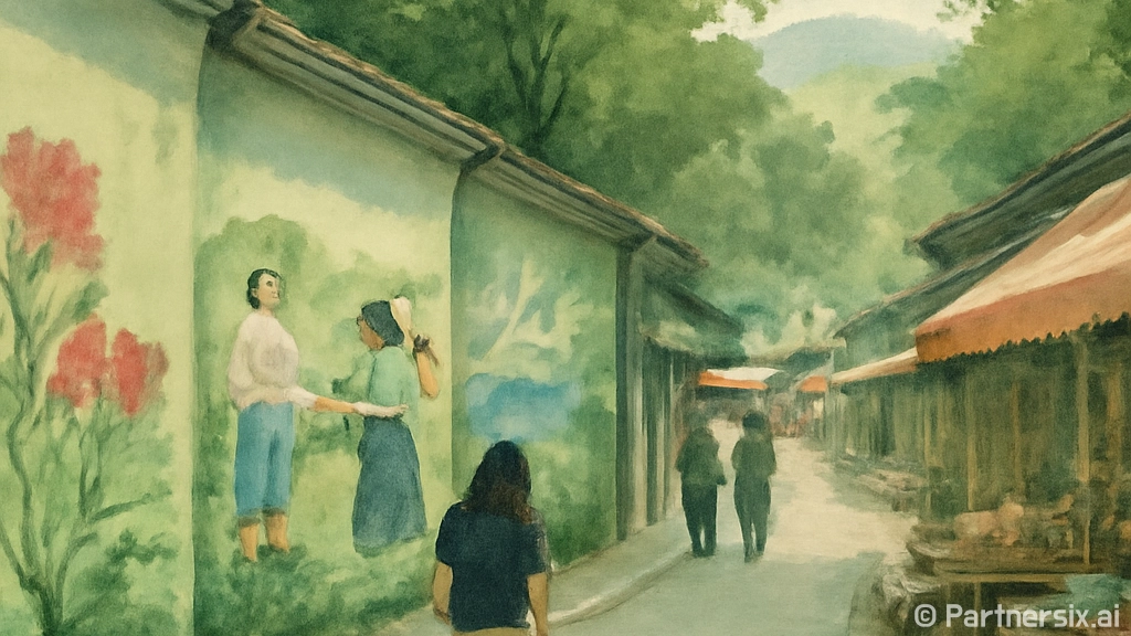 대구 화원시장 벽화…