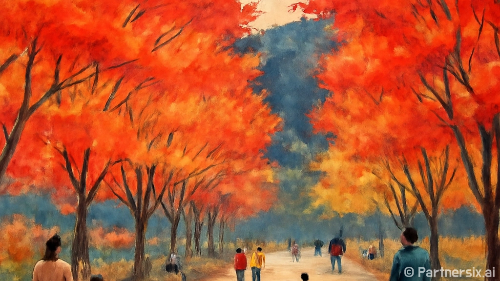 가을 단풍길, 대구대표도시숲 산책기