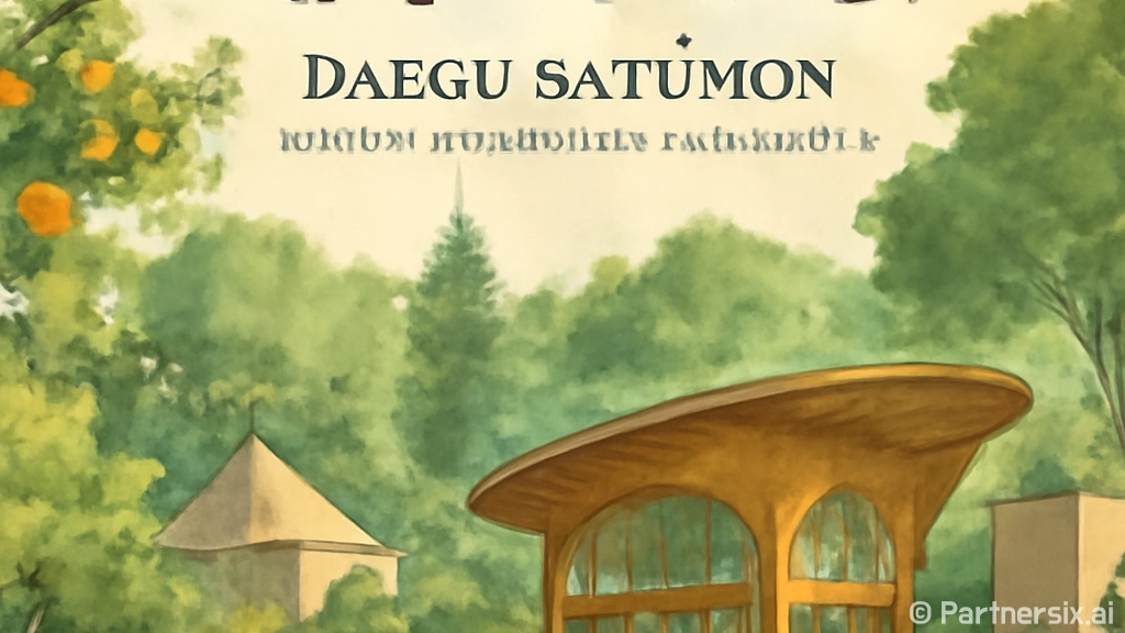 대구 사유원, 2025 한국관광의 별 선정