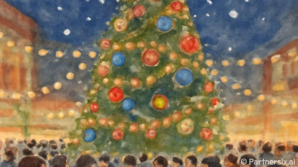 대구 다사 만남의광장 크리스마스트리 명소