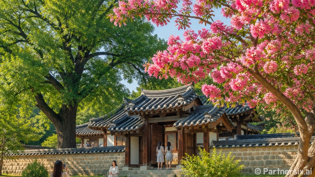 대구 도동서원 배롱…