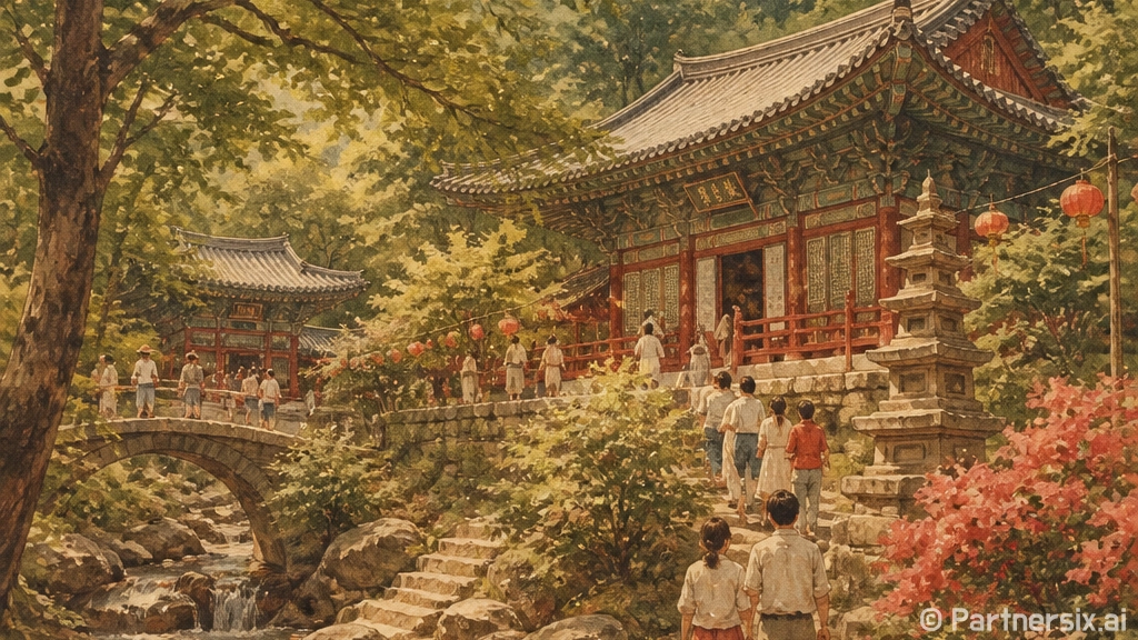 비슬산 용연사 숲길…