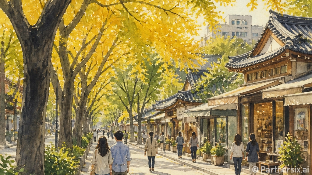 대구 중구 동덕로 50년 가로수길 산책