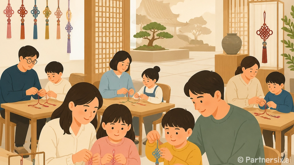 대구방짜유기박물관 가족 대상 노리개 만들기 교육