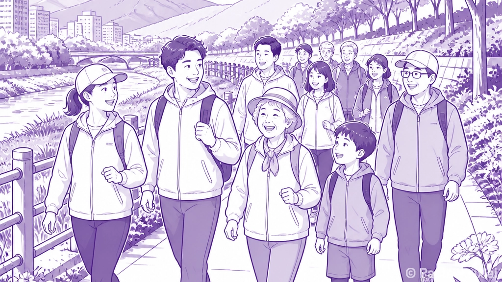 기세천 둘레길 걷기 프로그램, 건강한 발걸음 함께해요