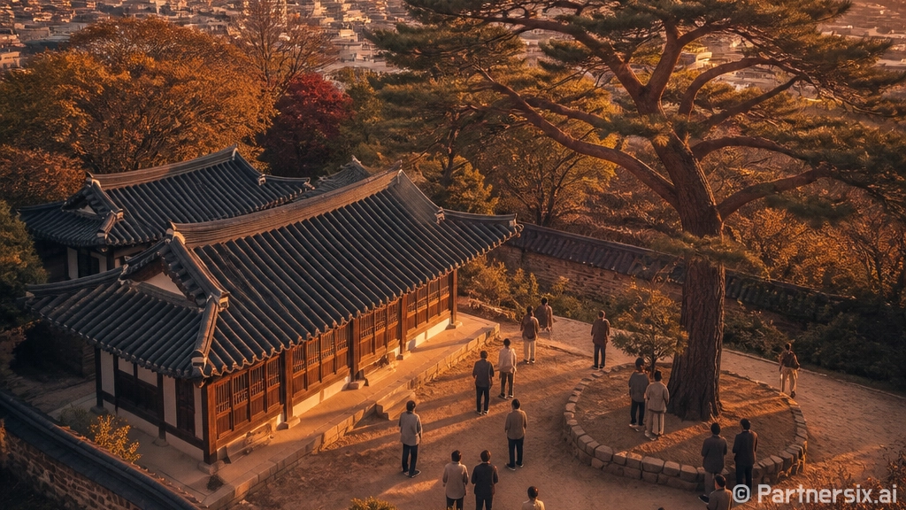 대구 동구 평광동 역사 명소 첨백당과 광복소나무
