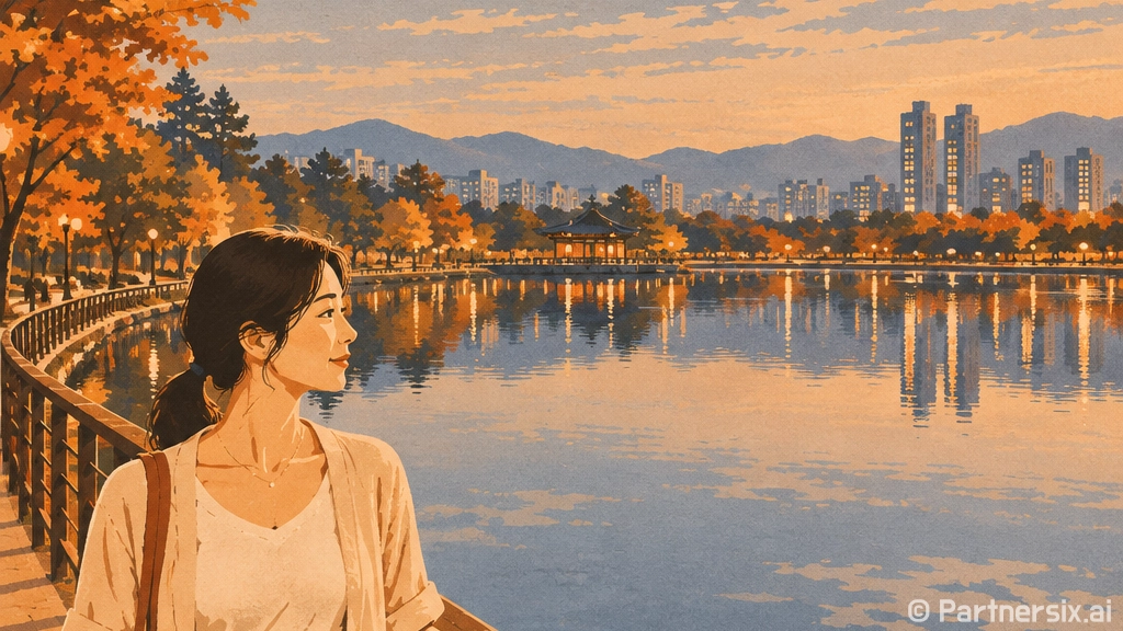 대구 성당못 밤 산…