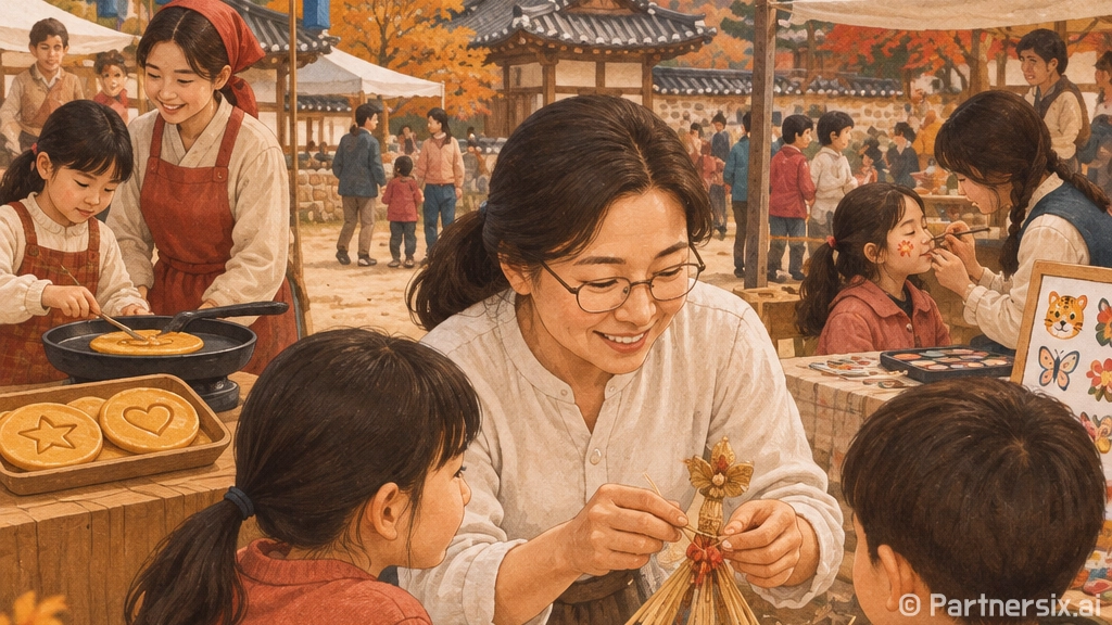 군위 사라온이야기마을 추석 행사 풍성