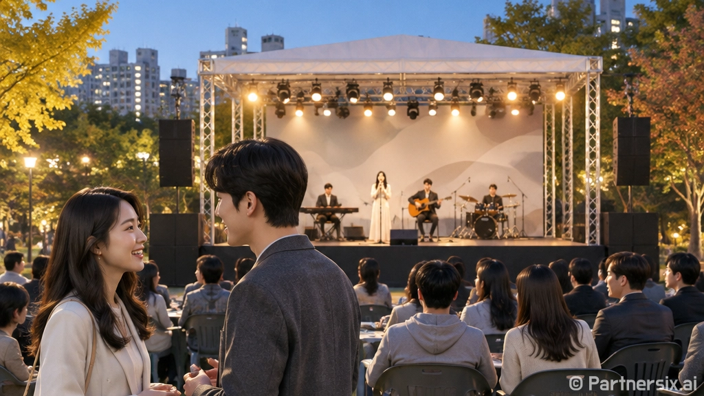 월곡근린공원 가을밤, 찾아가는 문화콘서트 성황