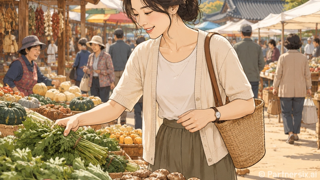 군위 추석장보기 행사 풍성한 명절 분위기