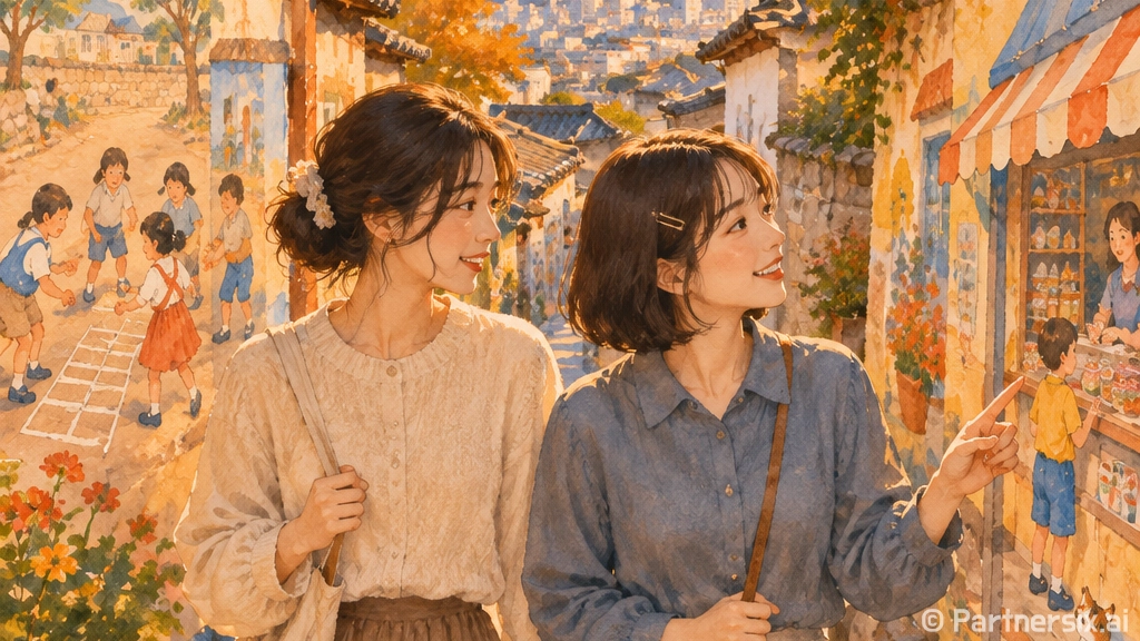 대구 구룡벽화마을, 아이와 함께하는 추억 산책