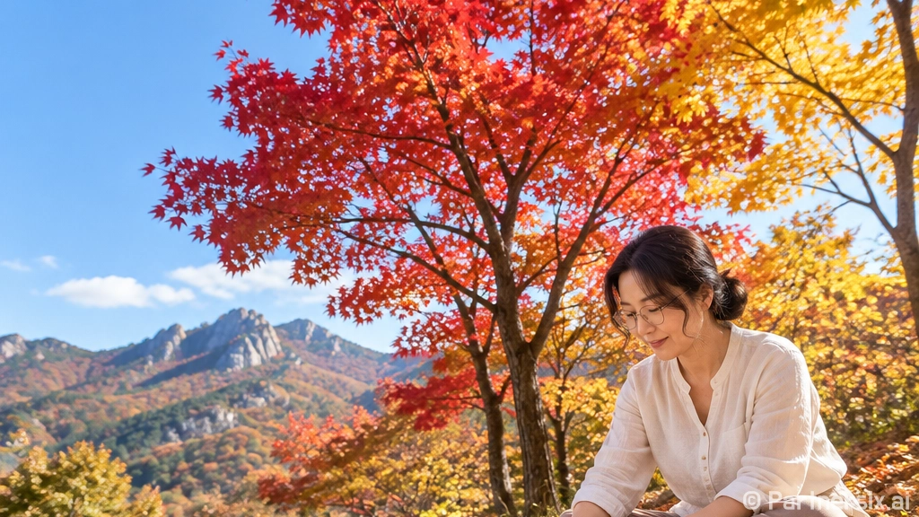 팔공산 단풍과 함께하는 10월 동구르르 캘린더