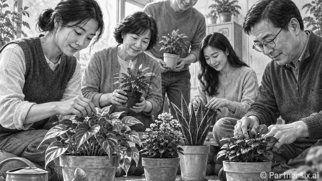성내1동, 마음 치유 원예 프로그램 참여자 모집