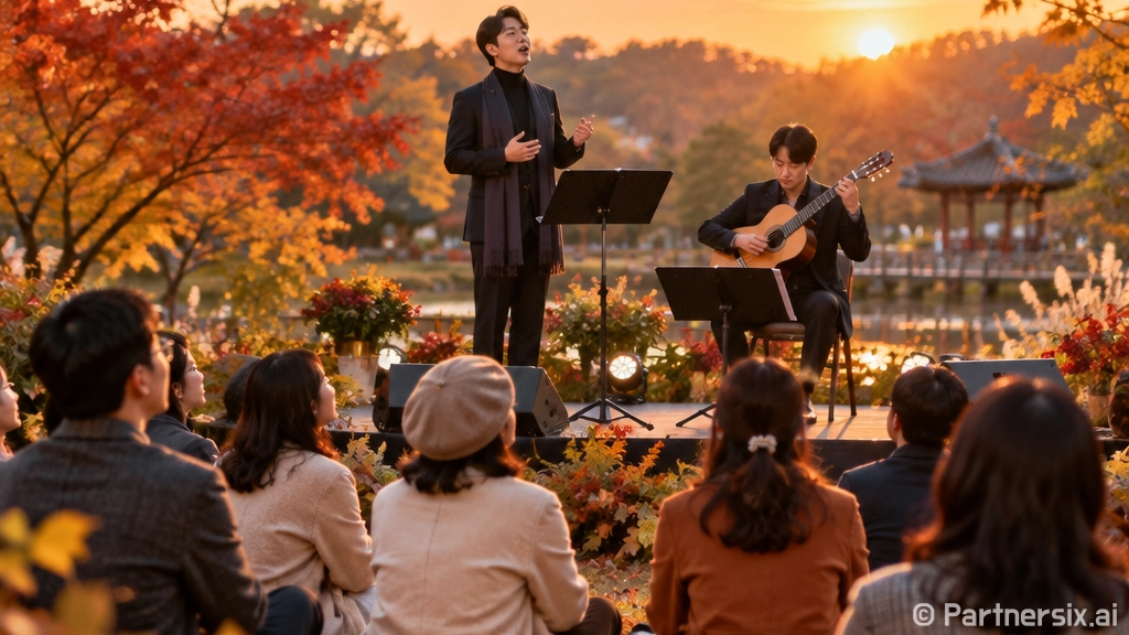 가을 노을과 클래식의 만남, 범어2동 음악회