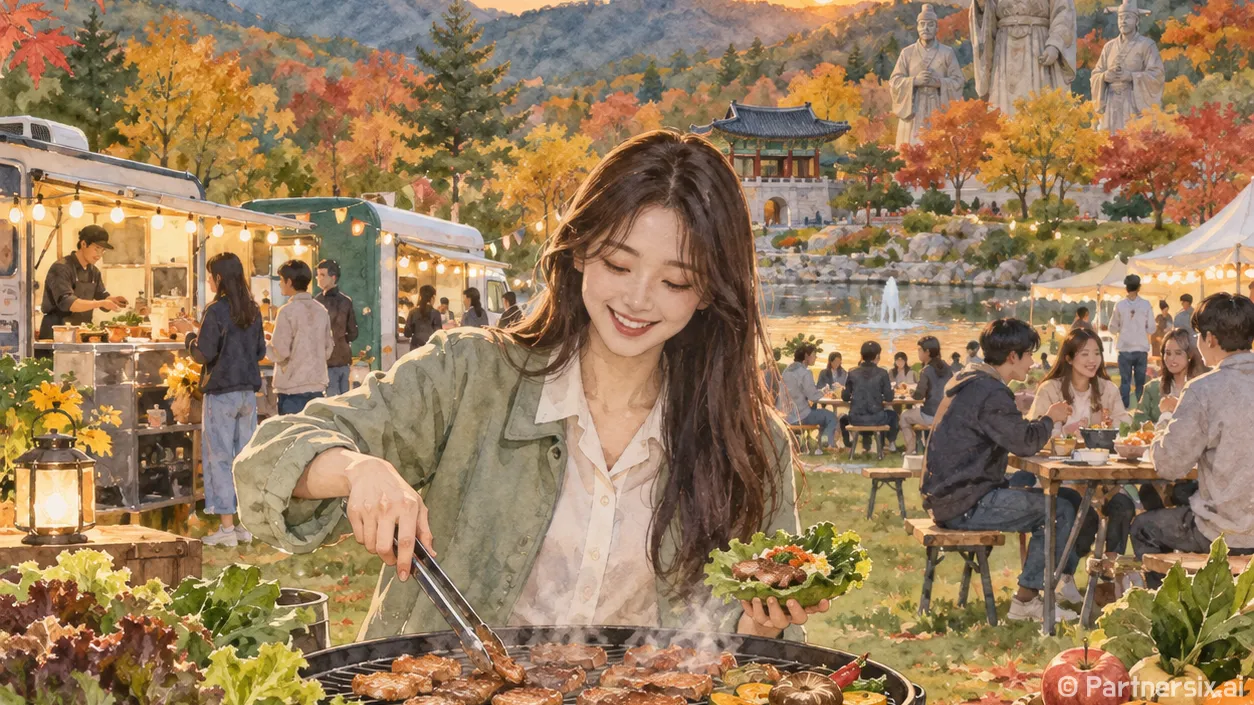 군위 가을 달굴 바베큐 축제