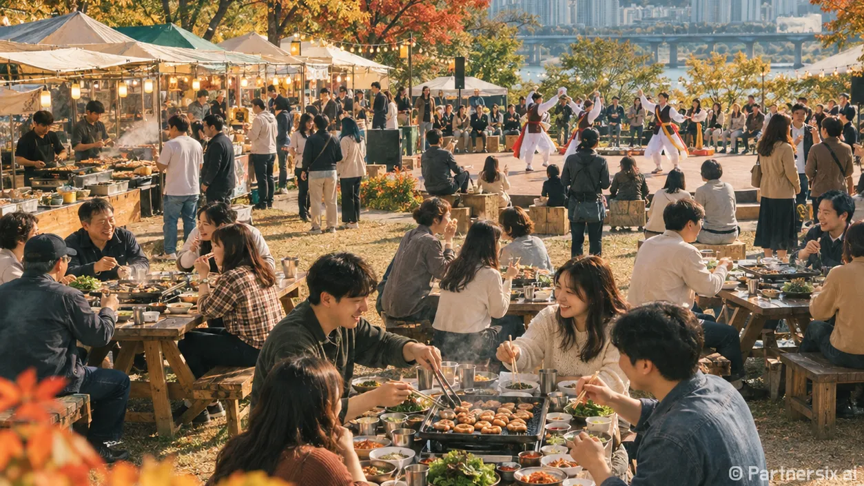 막창으로 물드는 동촌의 밤