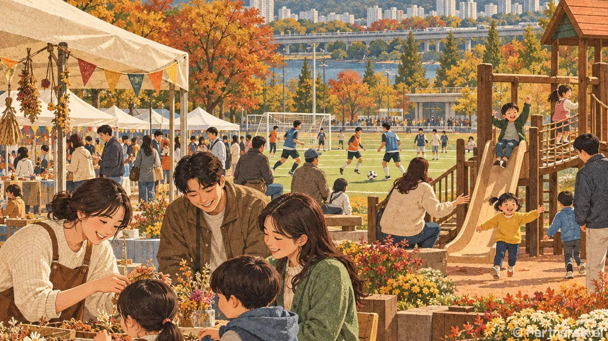 동구의 밤 수놓은 어울림