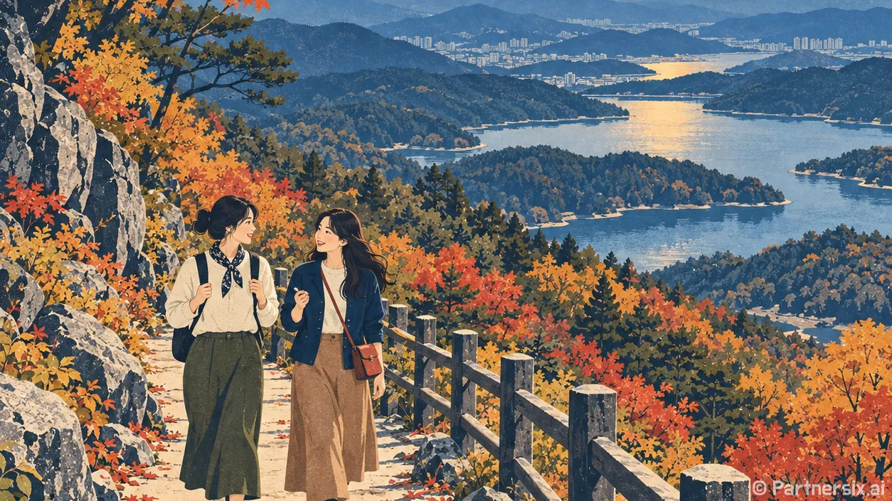 도심 끝 진밭골 걷기