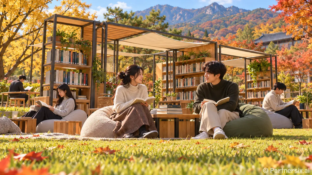 잔디 위 문장놀이터…