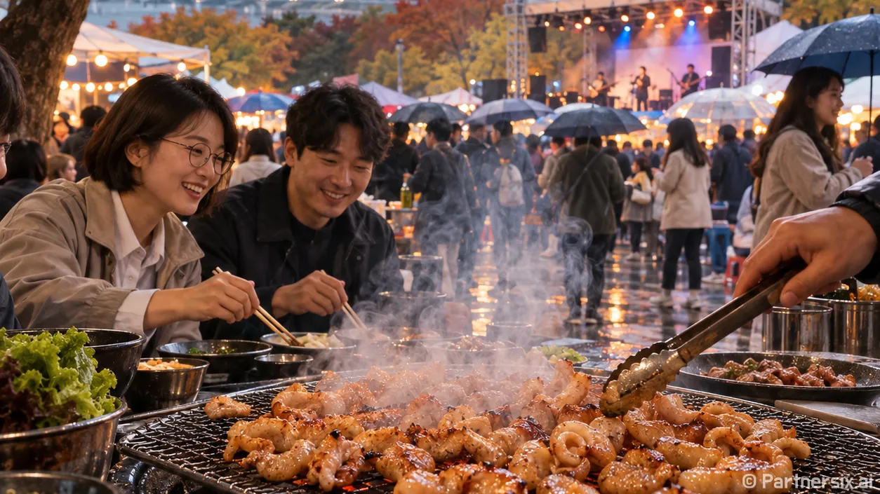 빗속 더 뜨거운 막창축제