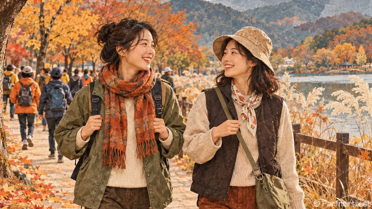 송해공원 가을길 함께 걷다