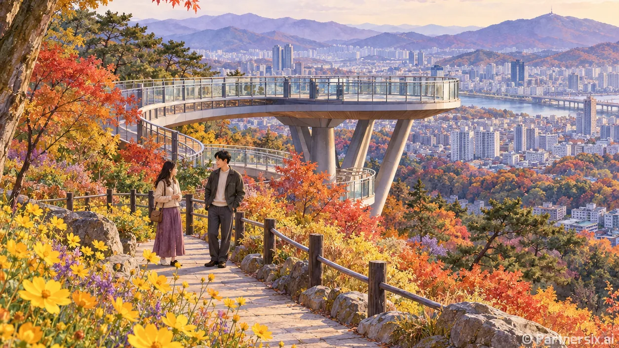 서당골 위 새 하늘길