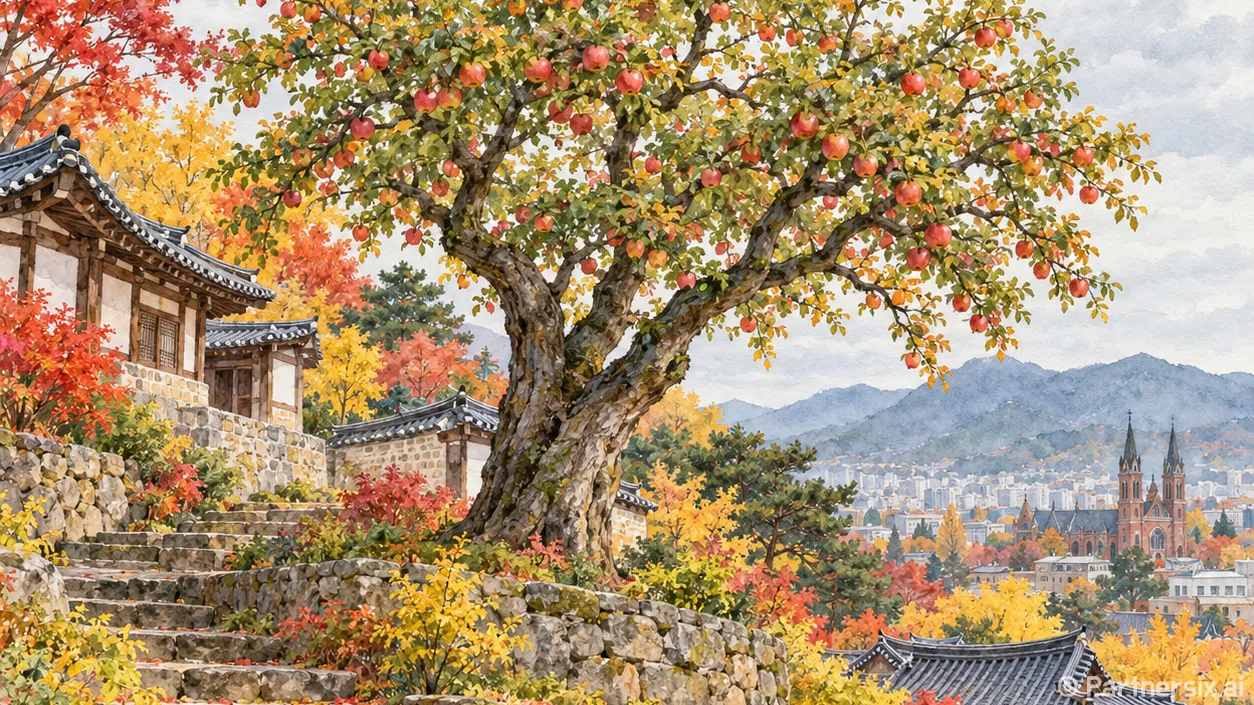 청라언덕에 열린 사과 역사